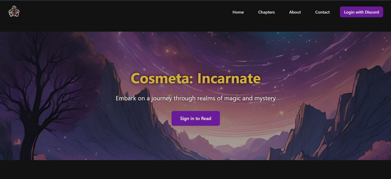 Cosmeta - E-Novel Platform